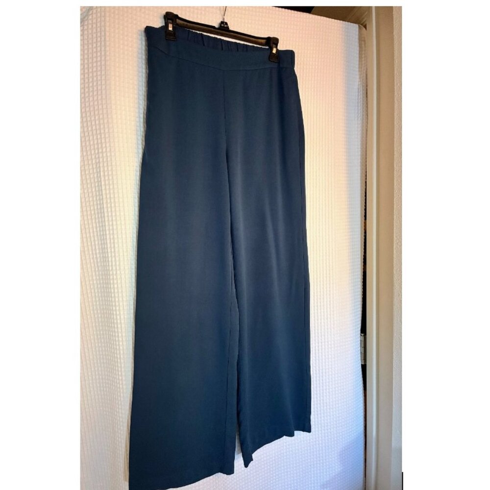 Playa pants | Flowy, wide leg | Gorgeous peacock blue